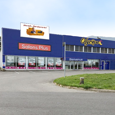 magasin salons plus à Cessy, Gex