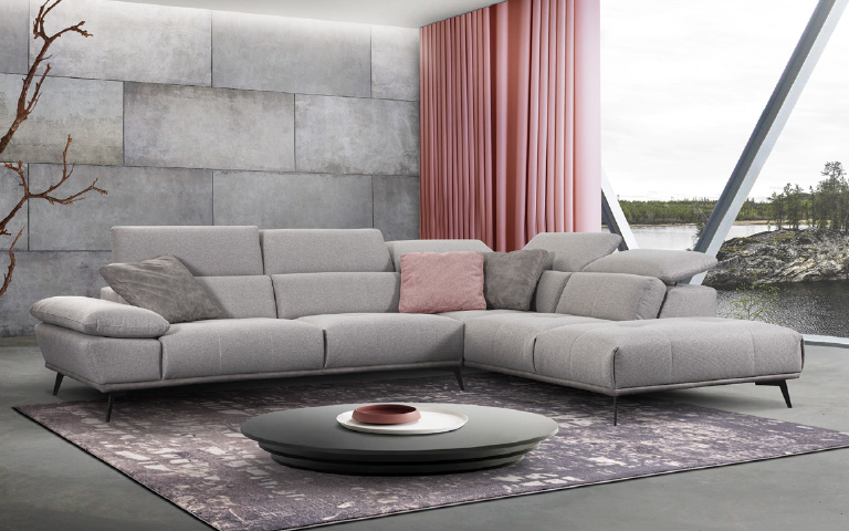 Canapé d'Angle contemporain Forio