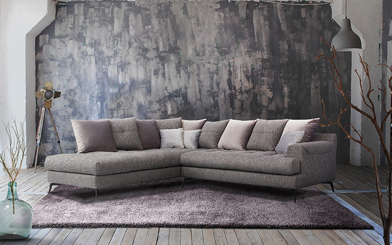 Canapé Contemporain d'angle Gemini