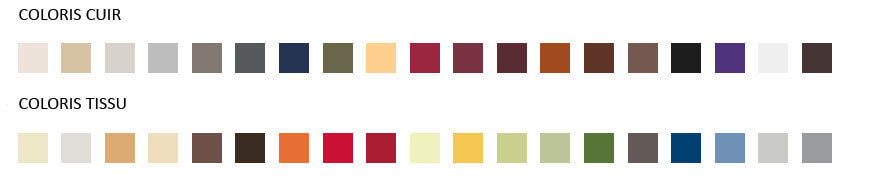 Revêtements et coloris Revêtements et coloris